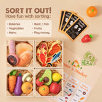 Wooden Play Food Set