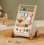 Natural Wooden Baby Walker