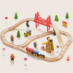 Wooden Train Set