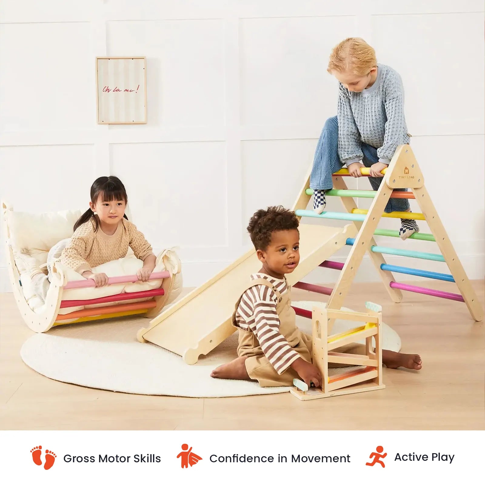Rainbow Climbing Pad Set