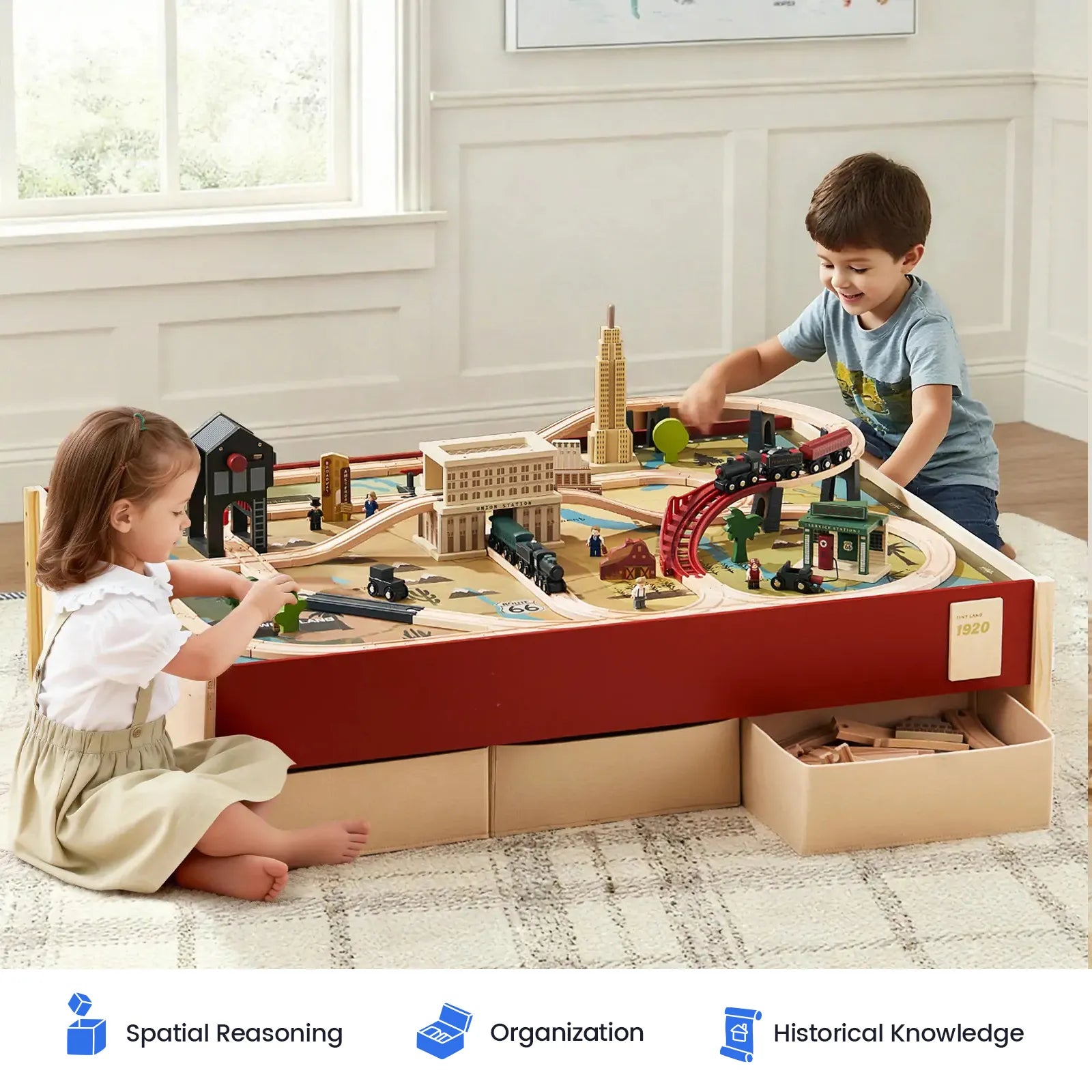 Railway Adventure Train Table