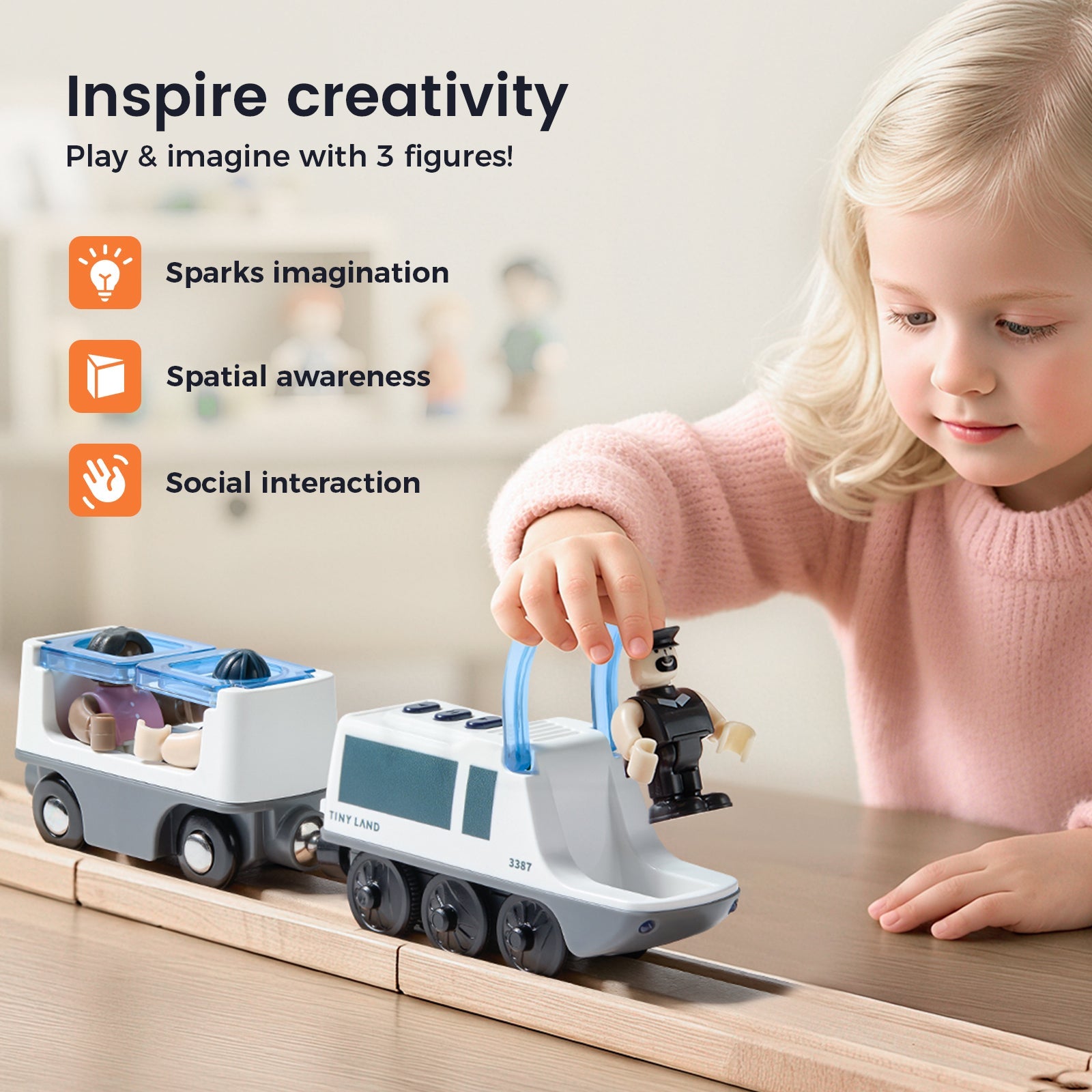 Dual-Color Electric Train