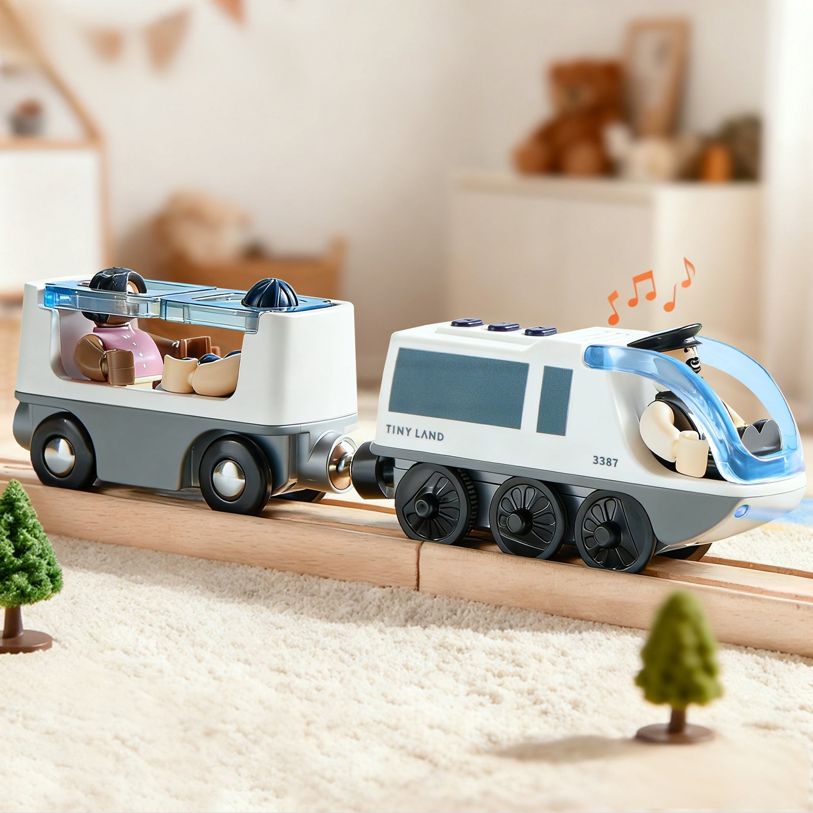 Dual-Color Electric Train