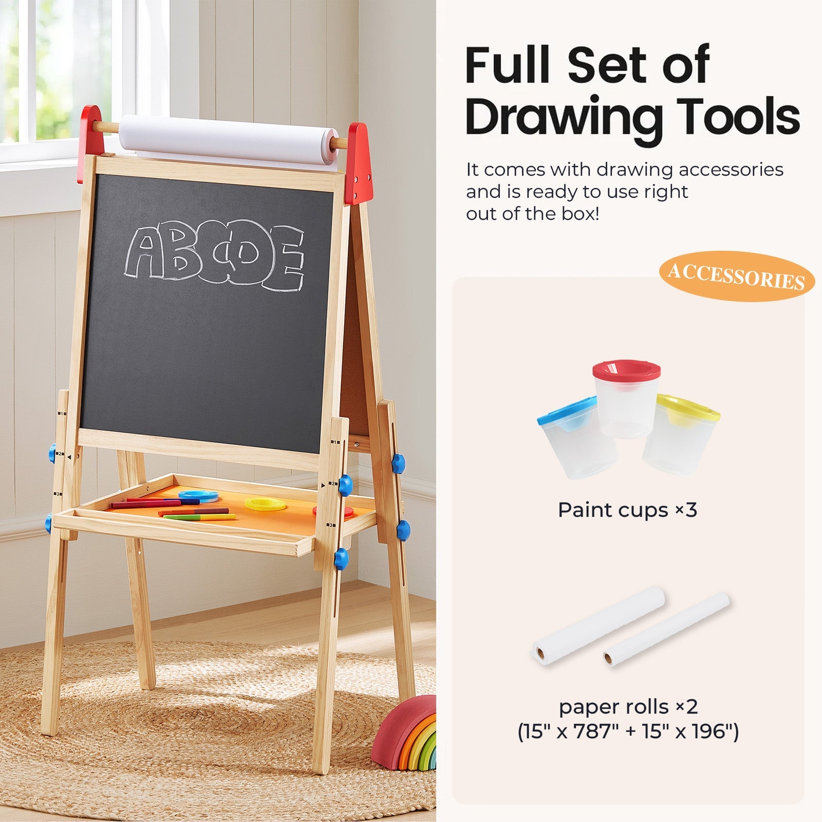 3-in-1 Art Easel