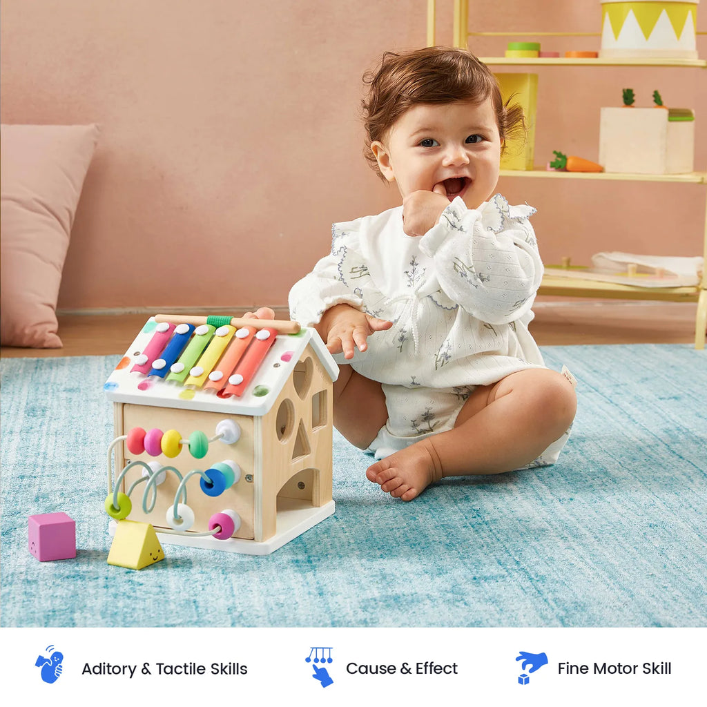Rainbow Walker Activity Cube