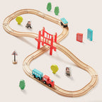 Wooden Train Set