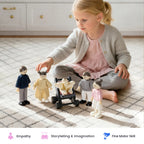Wooden Dollhouse Dolls