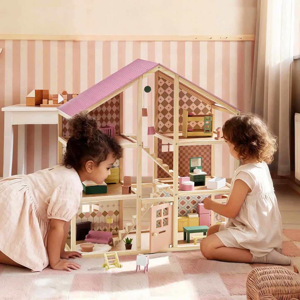 Pegasus Dollhouse Doll Set