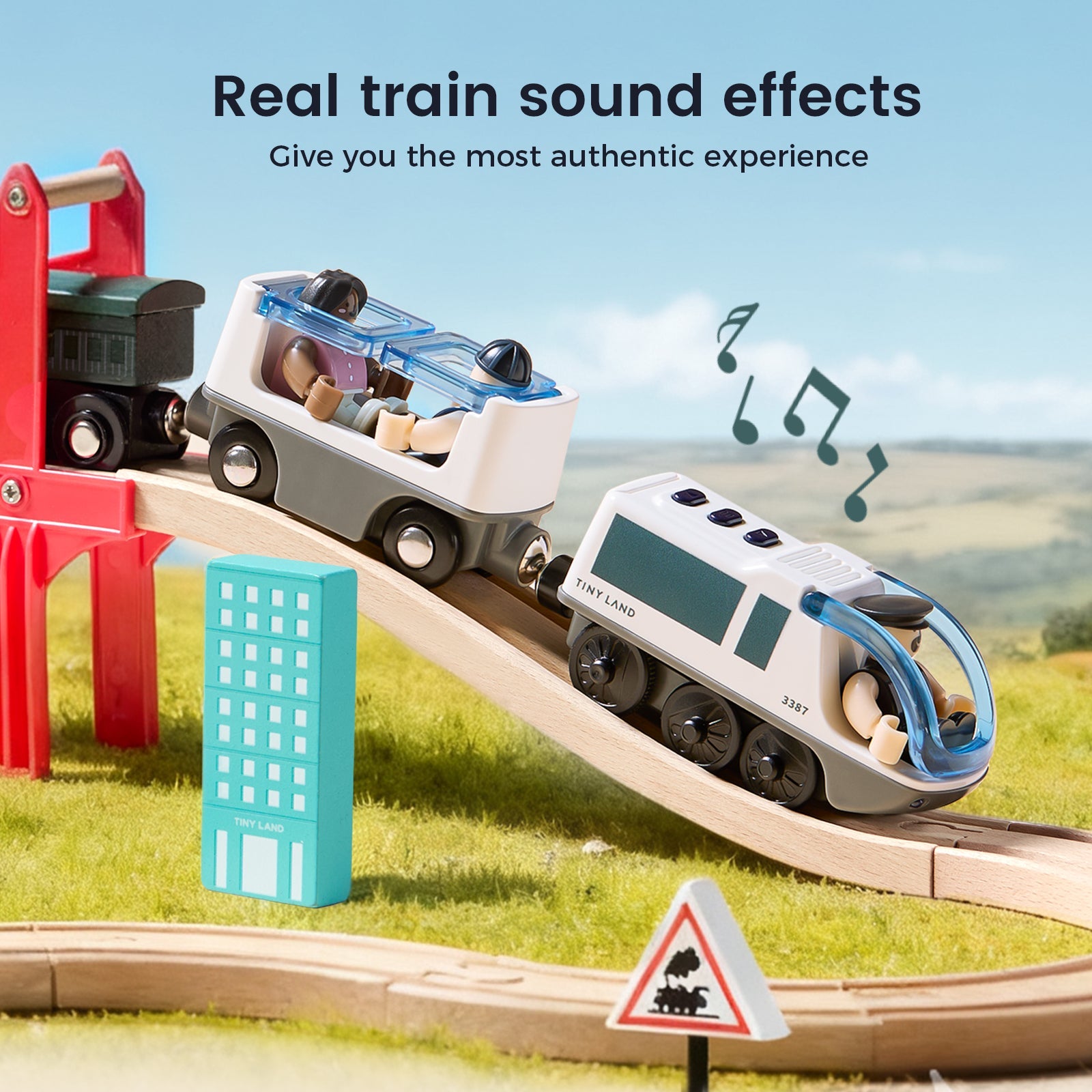 Dual-Color Electric Train