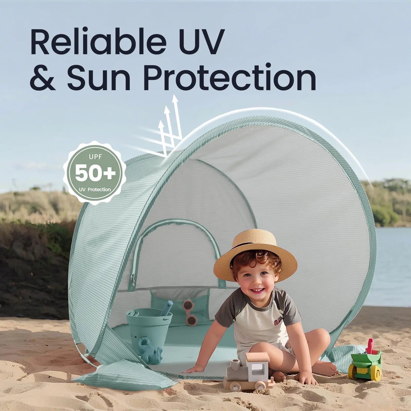 Beach Toy Tent Set