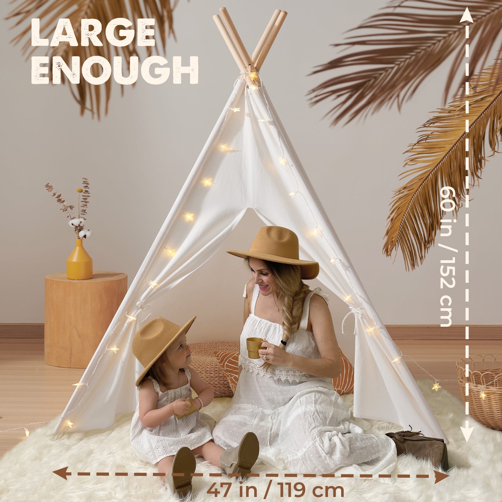 Teepee Tent Mat Set