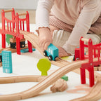 Wooden Train Set