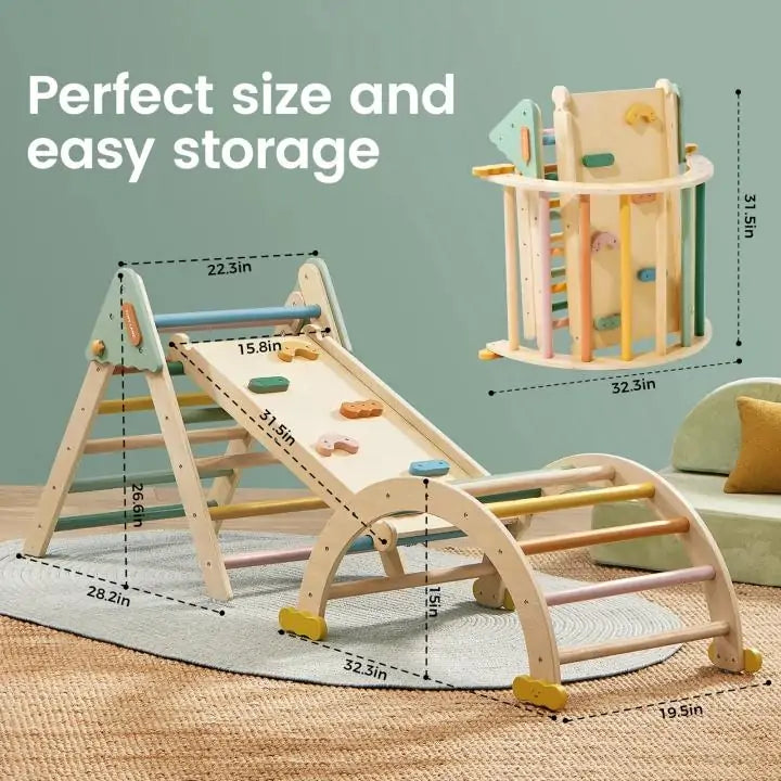 Morandi Pikler Triangle Set