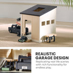Wooden Dollhouse Garage