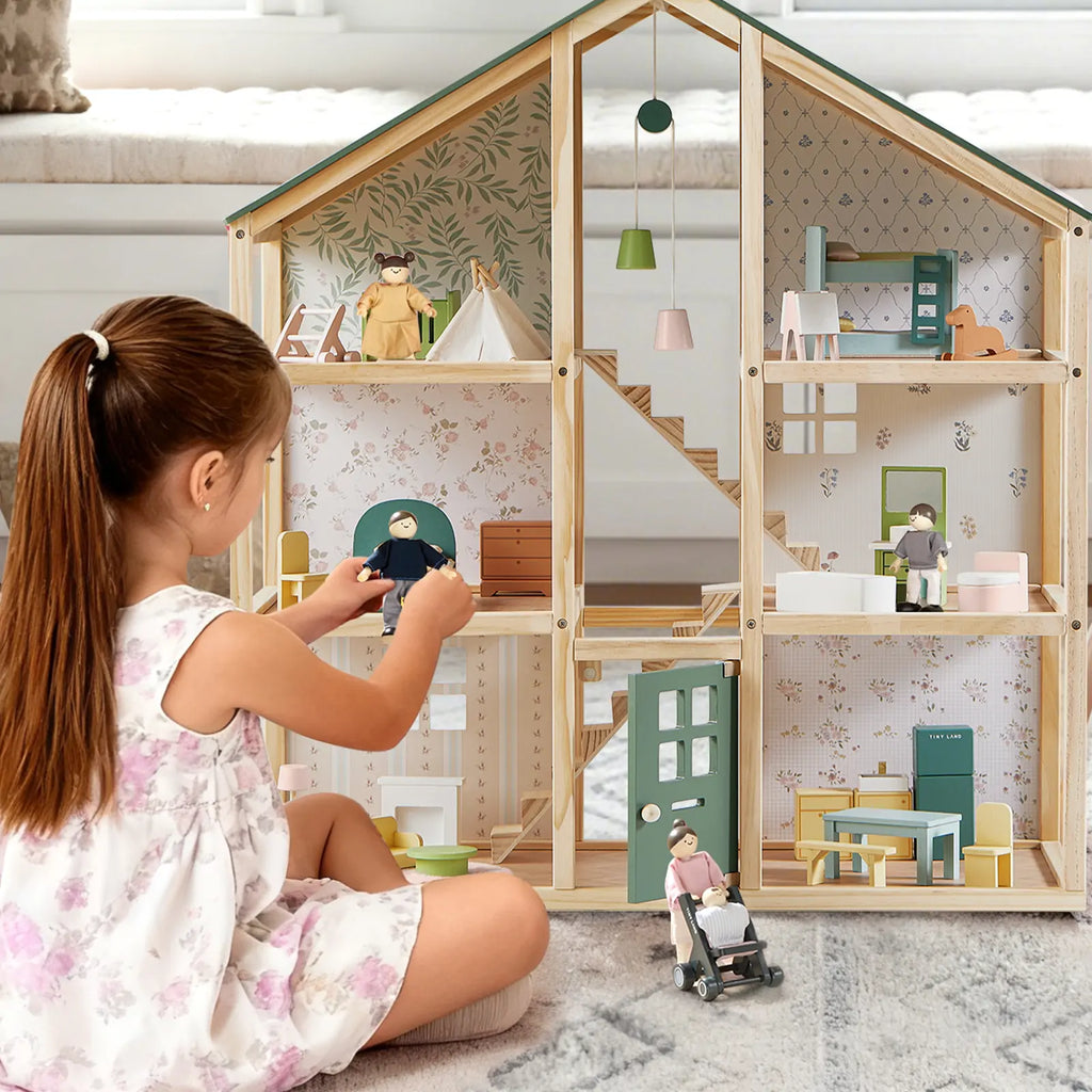 Evergreen Dollhouse Doll Set