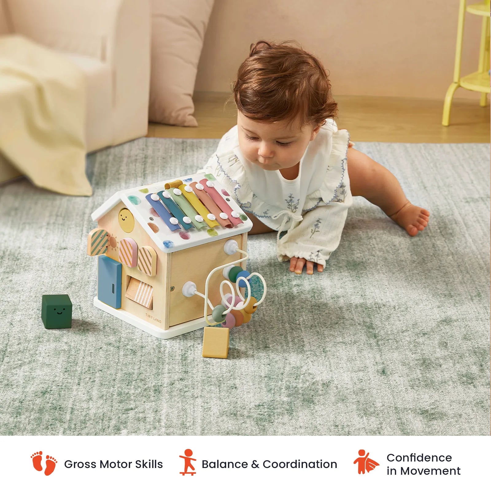Morandi Activity Cube