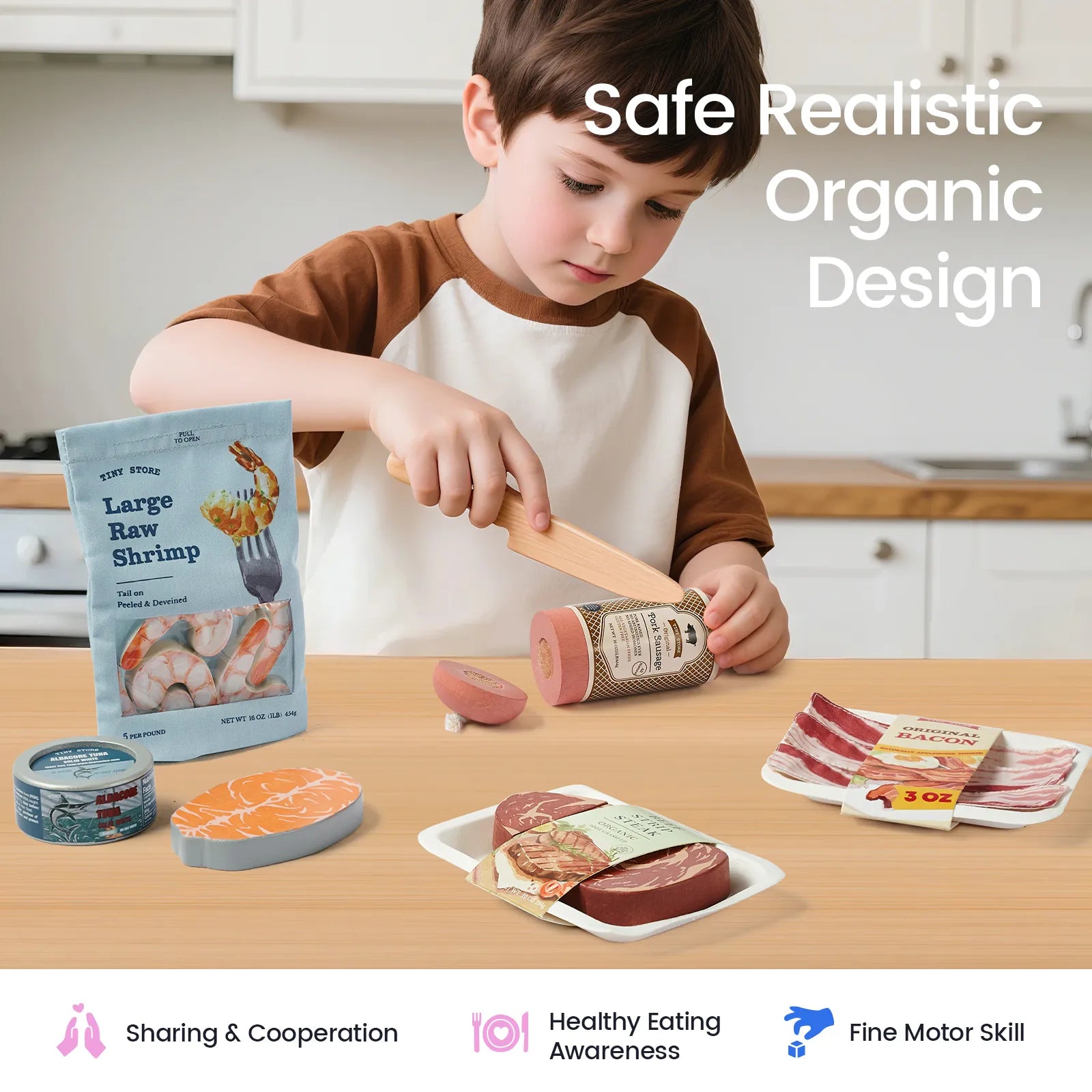 Meat Seafood Play Pack