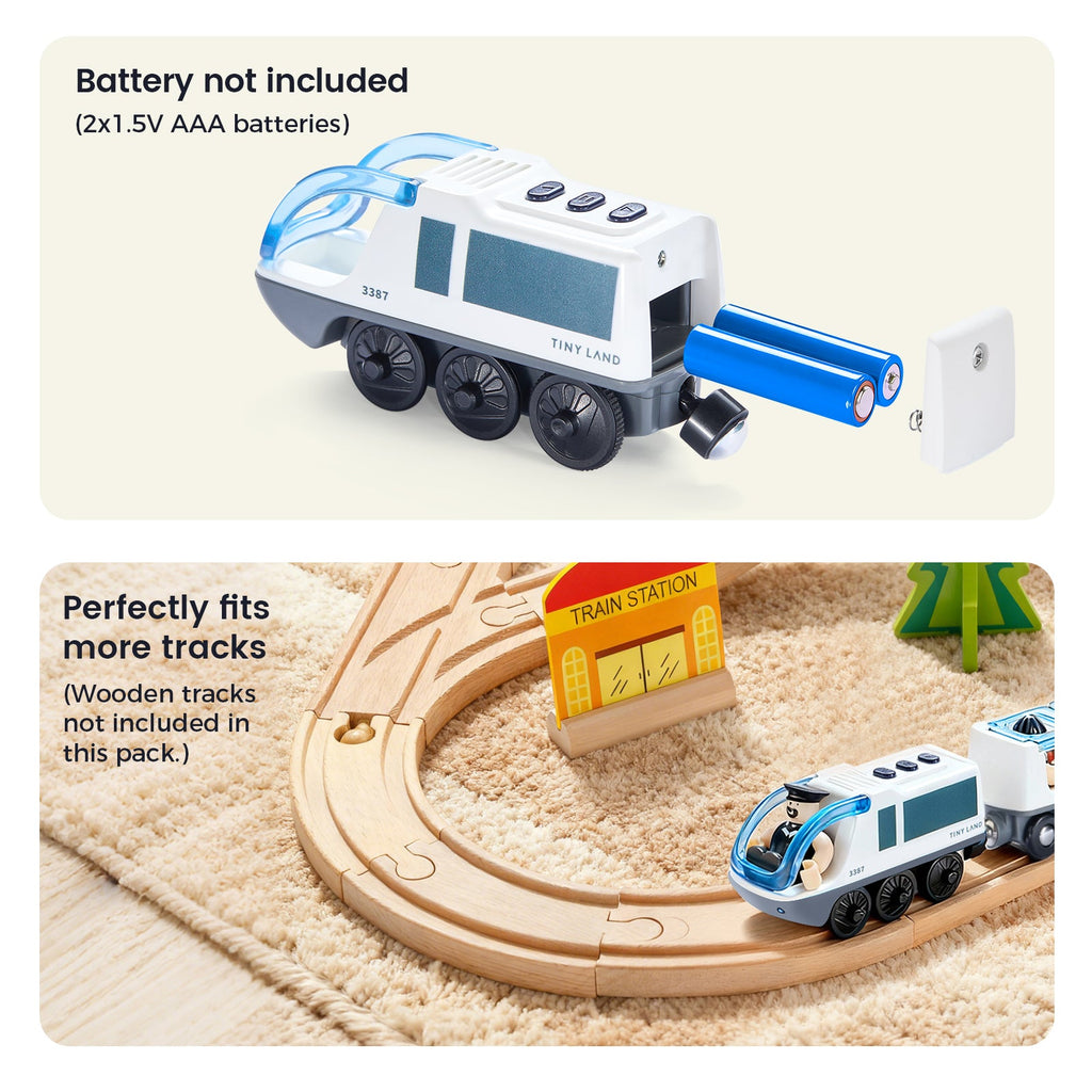 Dual-Color Electric Train