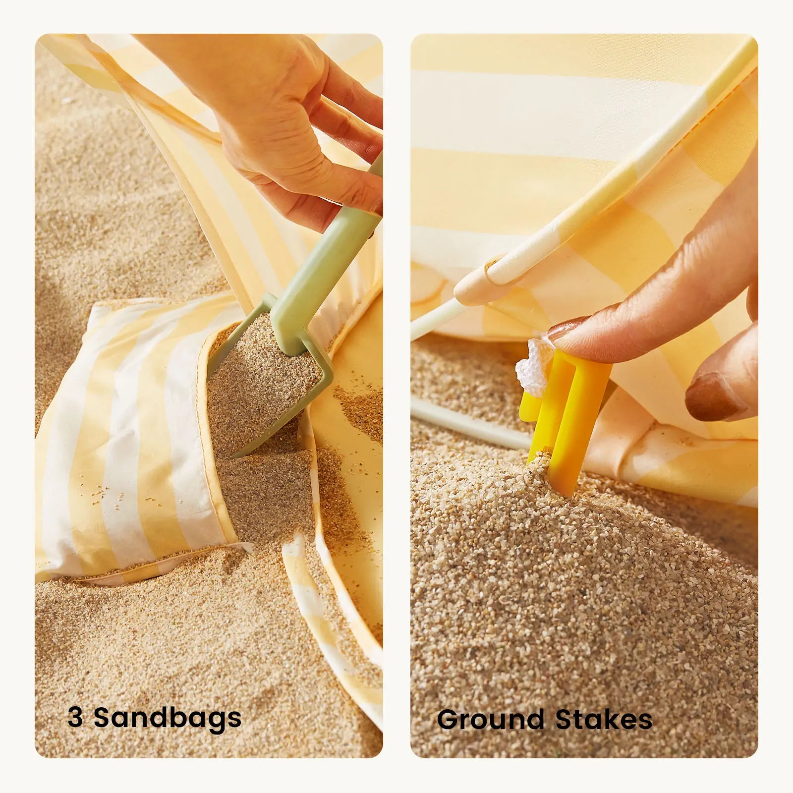 Beach Toy Tent Set