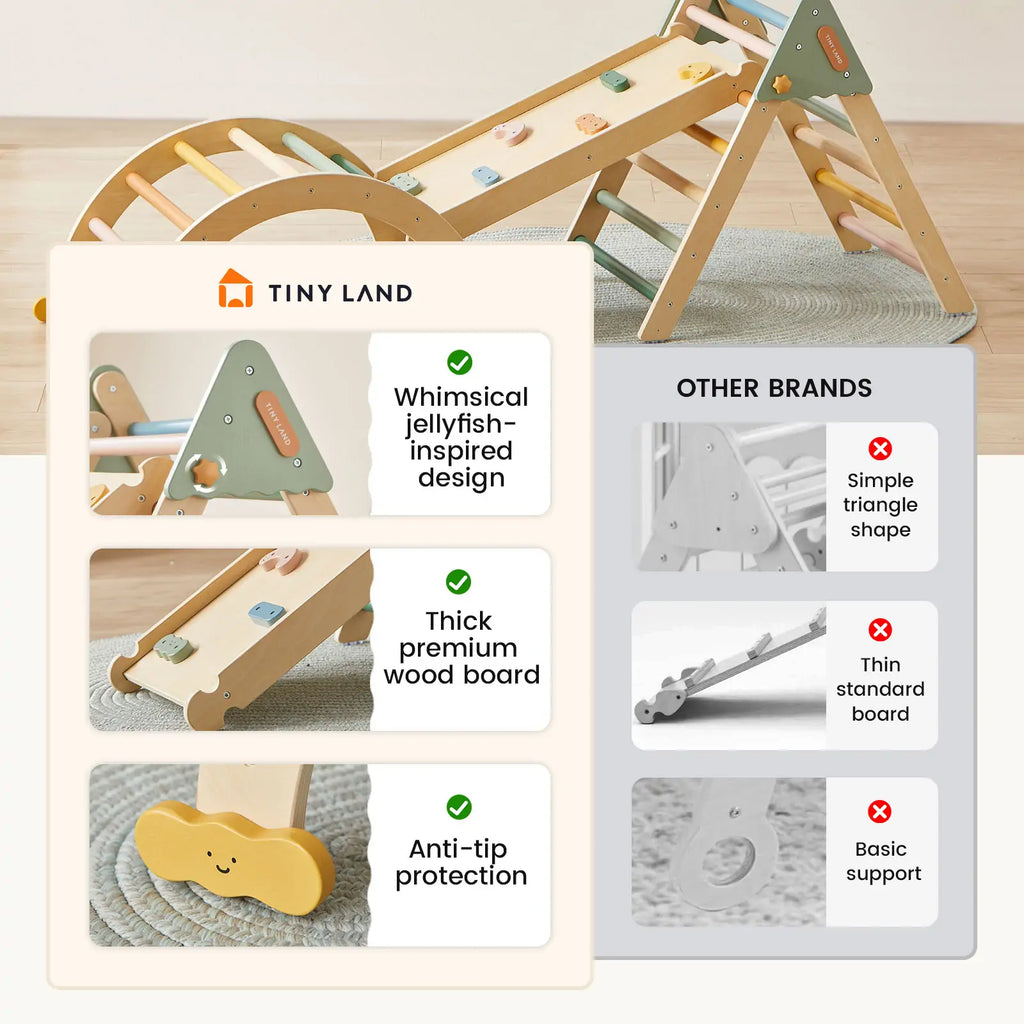 Morandi Pikler Triangle Set