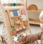 Natural Wooden Baby Walker