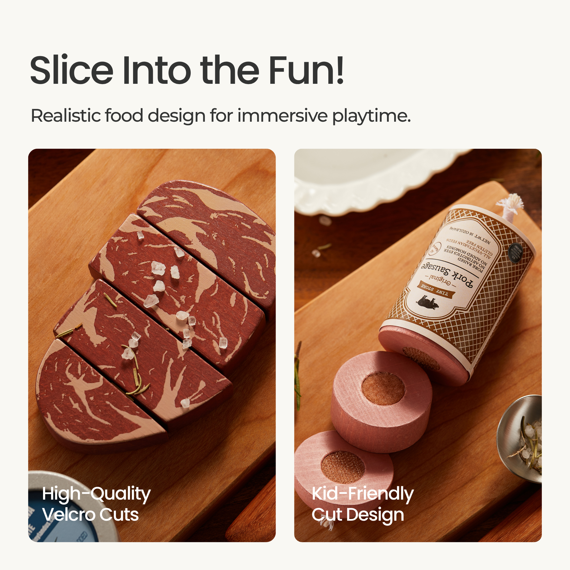 Meat Seafood Play Pack