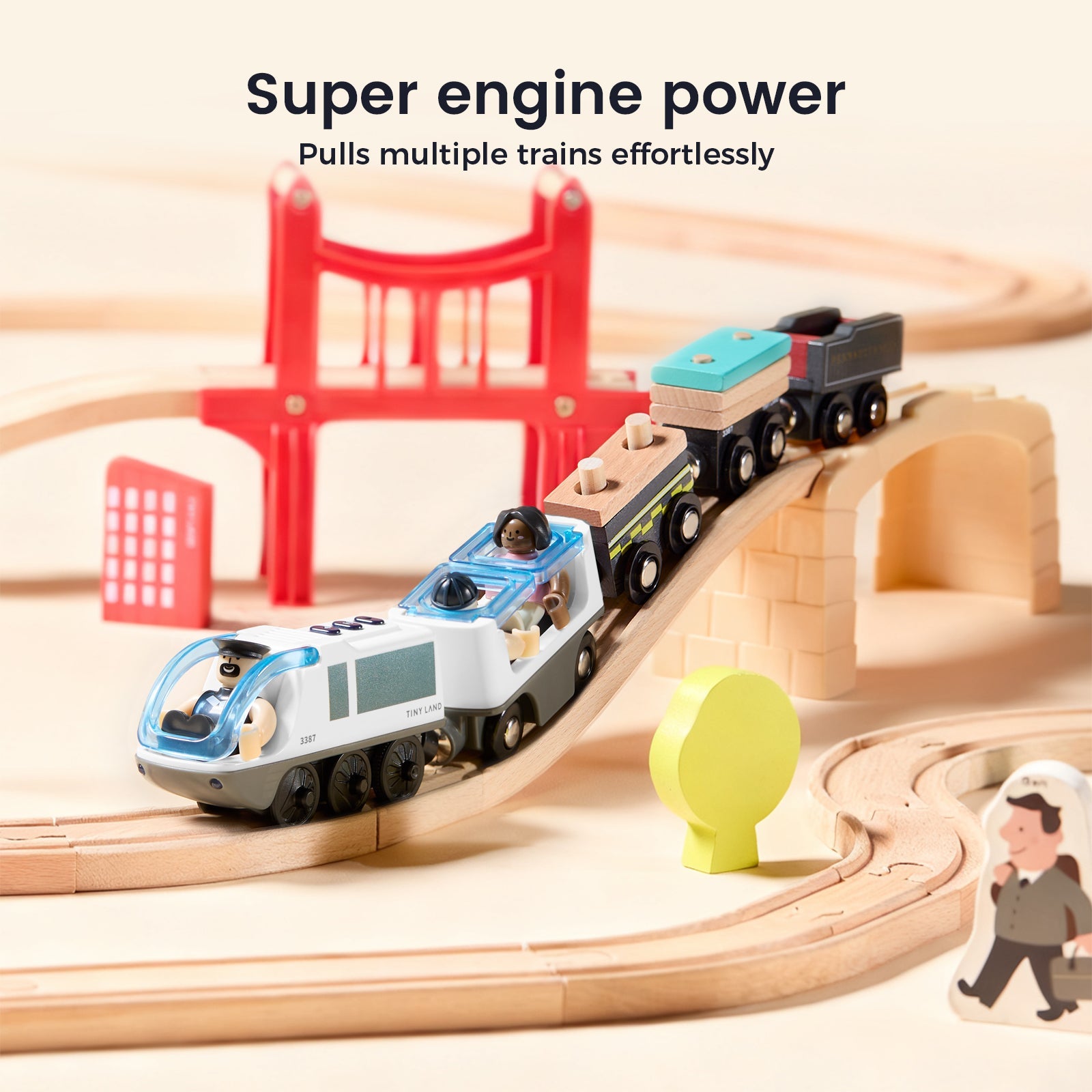 Dual-Color Electric Train