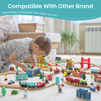Wooden Train Set