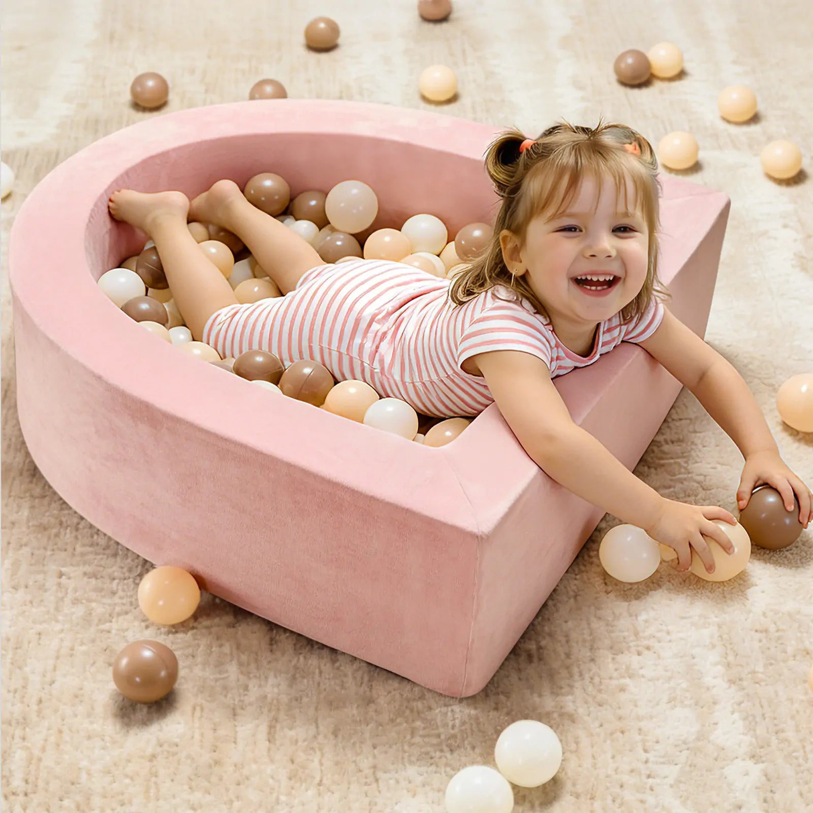 Violet Ball Pit Tunnel
