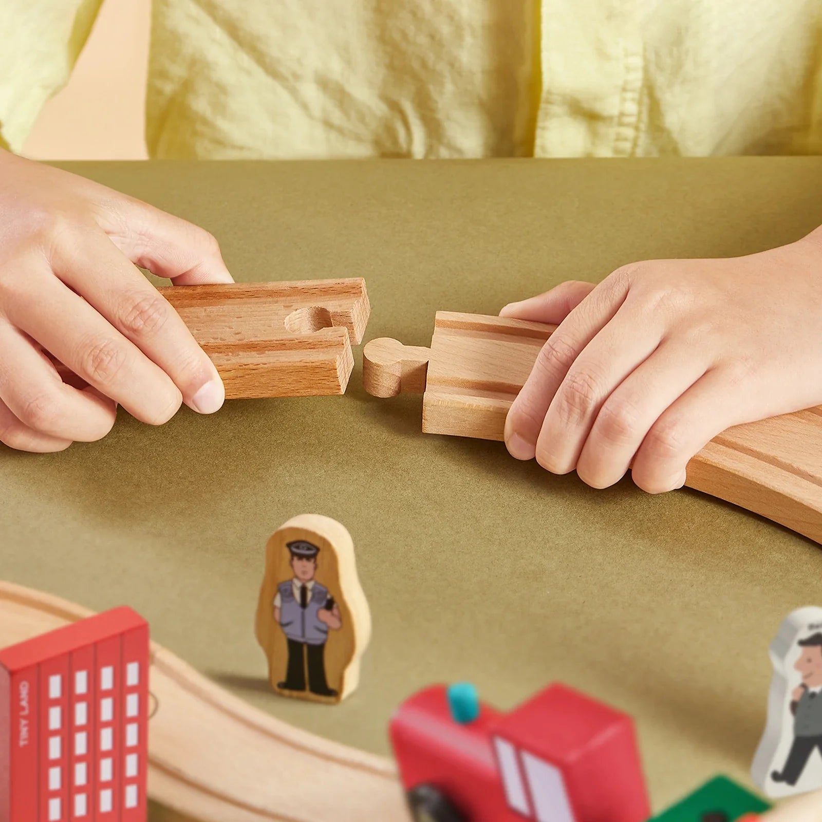 Wooden Train Set