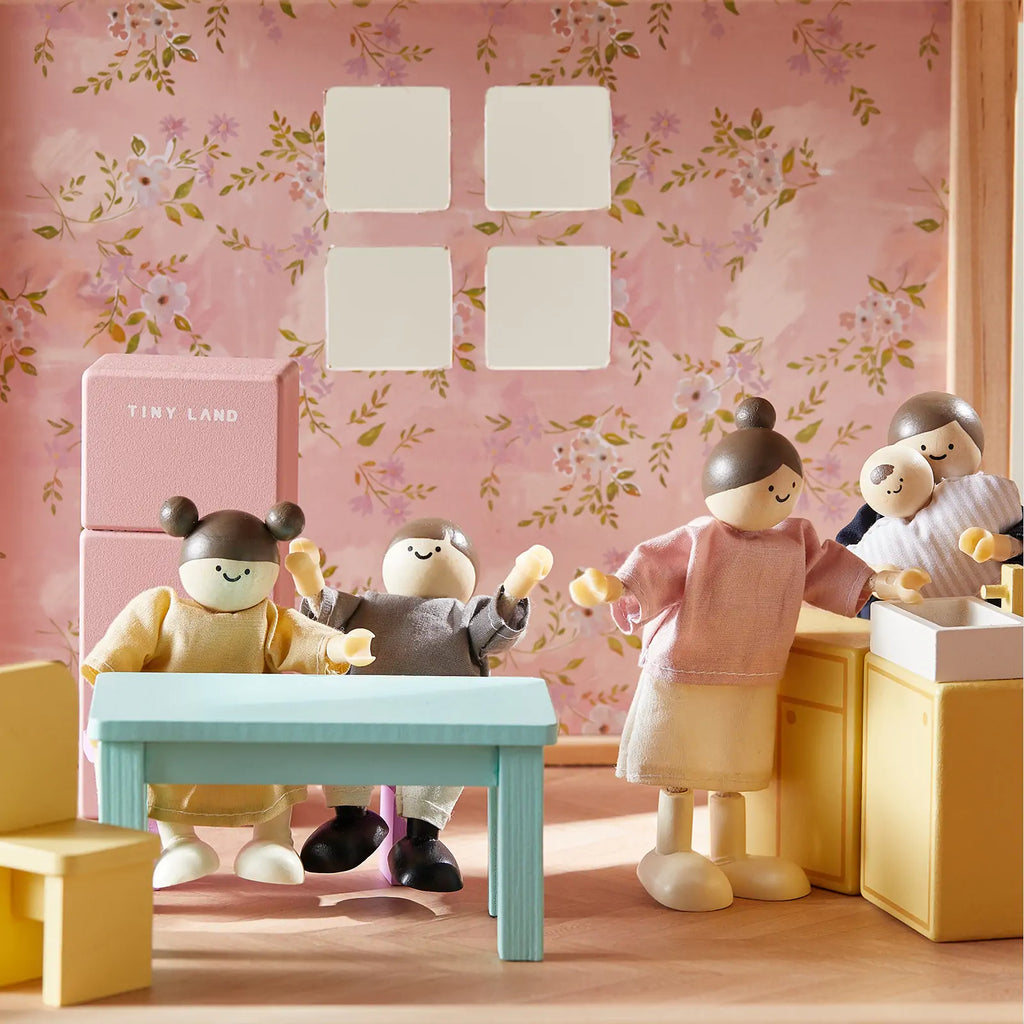 Unicorn Dollhouse Doll Set