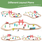 Wooden Train Set