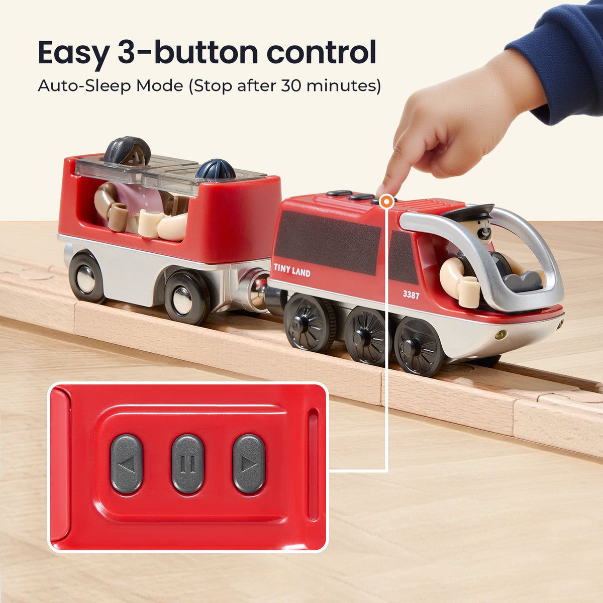 Dual-Color Electric Train