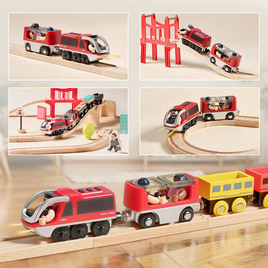 Dual-Color Electric Train