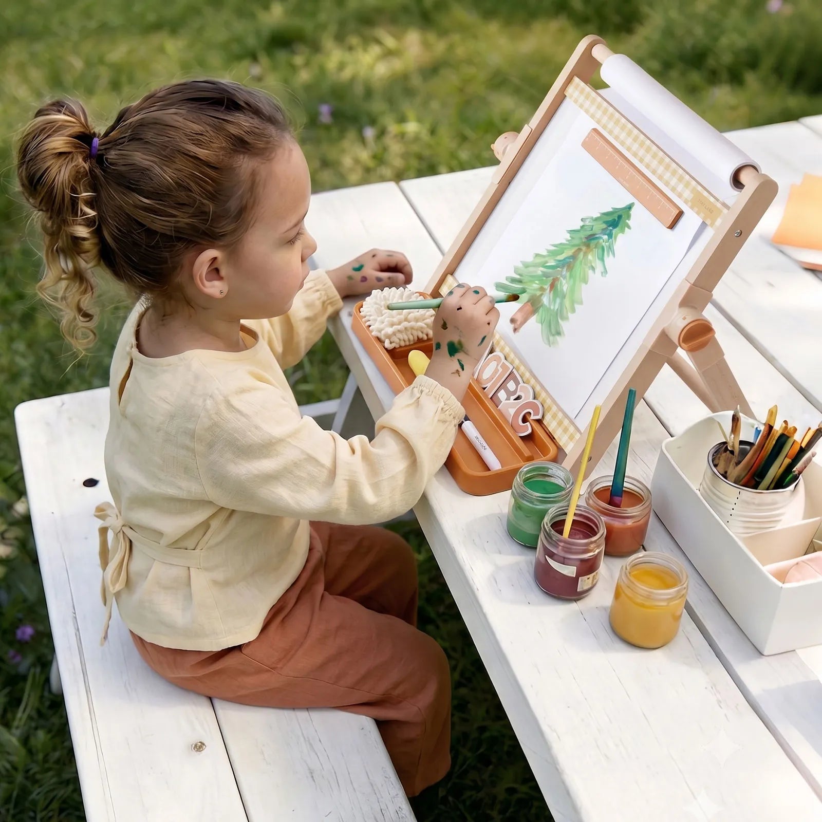 Magnetic Tabletop Easel