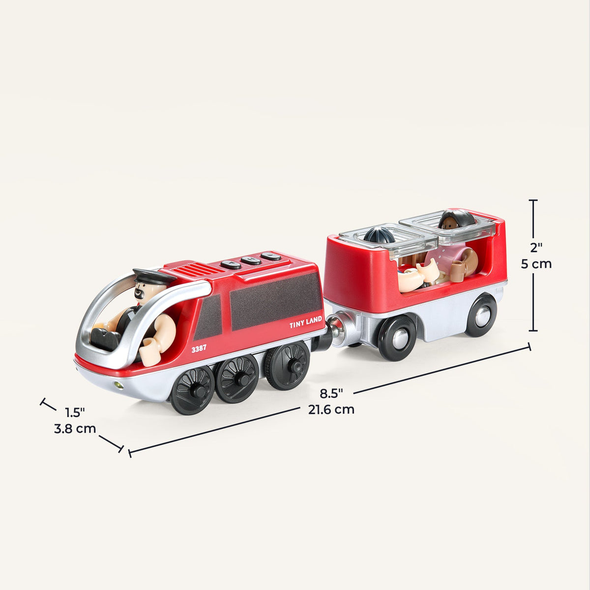 Dual-Color Electric Train
