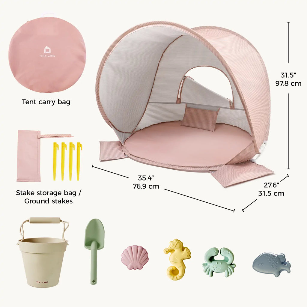 Beach Toy Tent Set