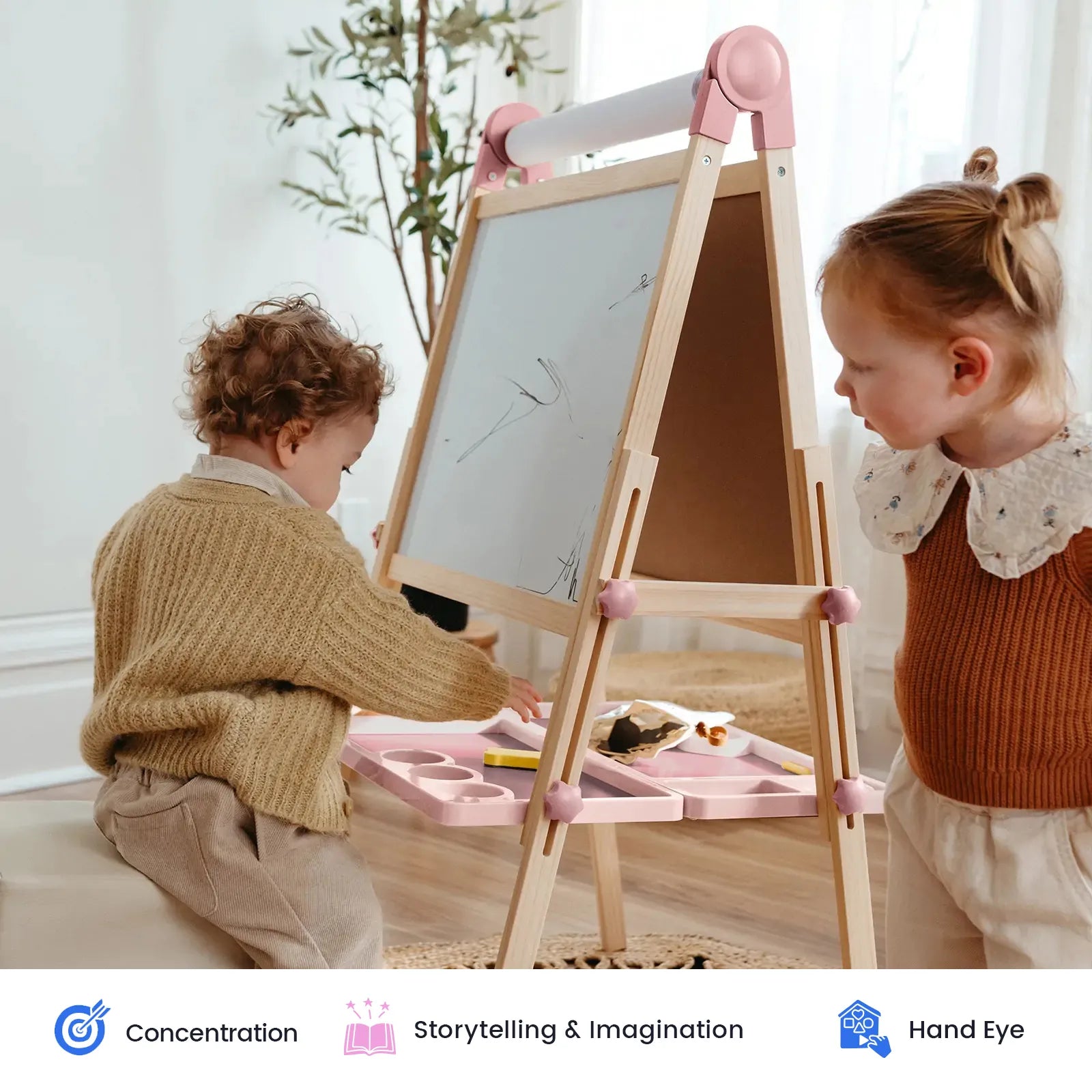 Pink Easel Paper Set