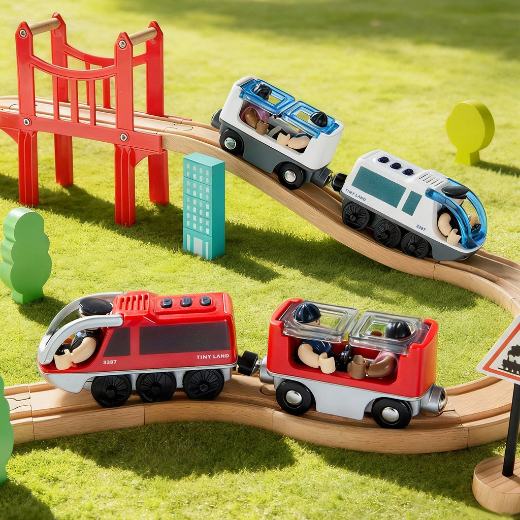 Dual-Color Electric Train