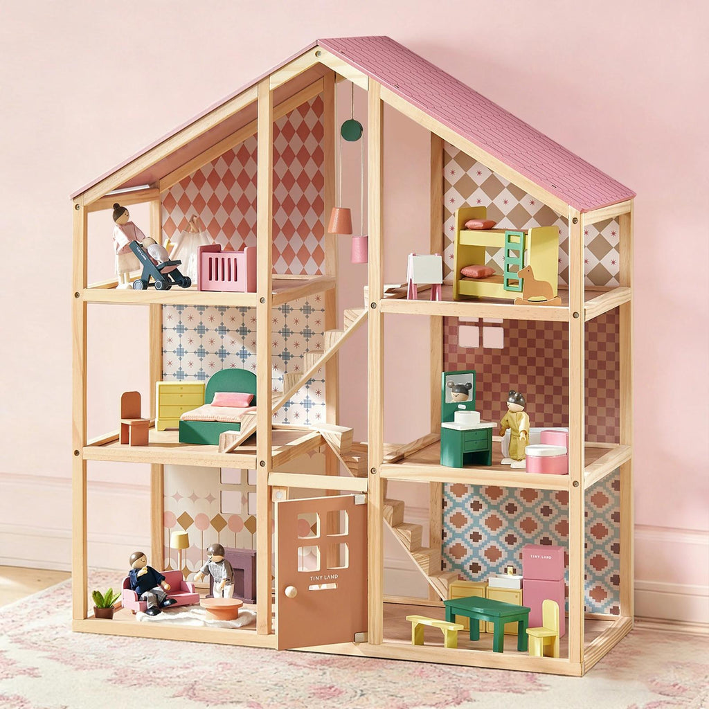 Pegasus Dollhouse Doll Set