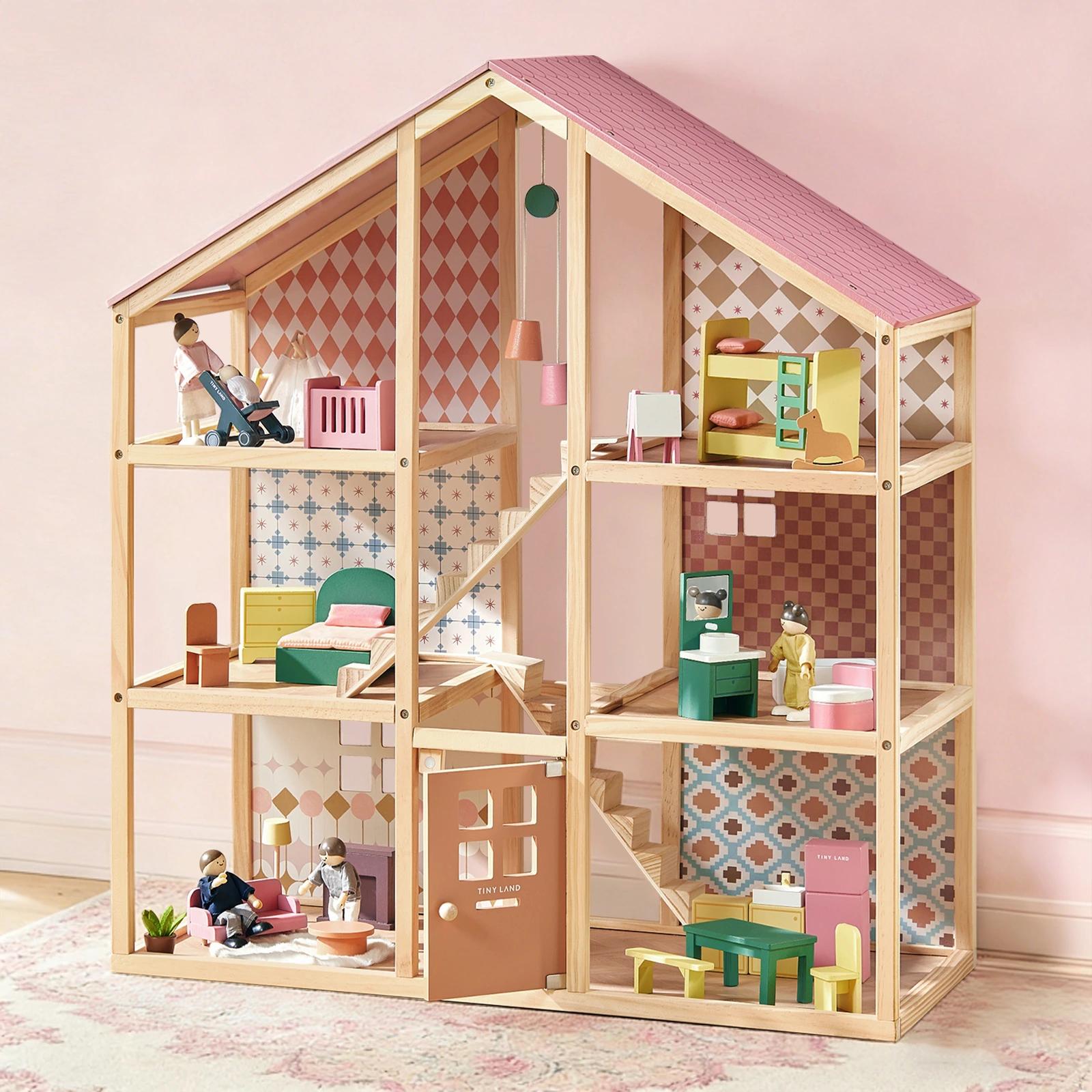 Pegasus Dollhouse Doll Set