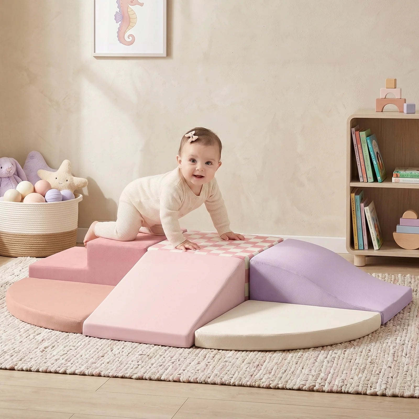 Violet Climbing Blocks