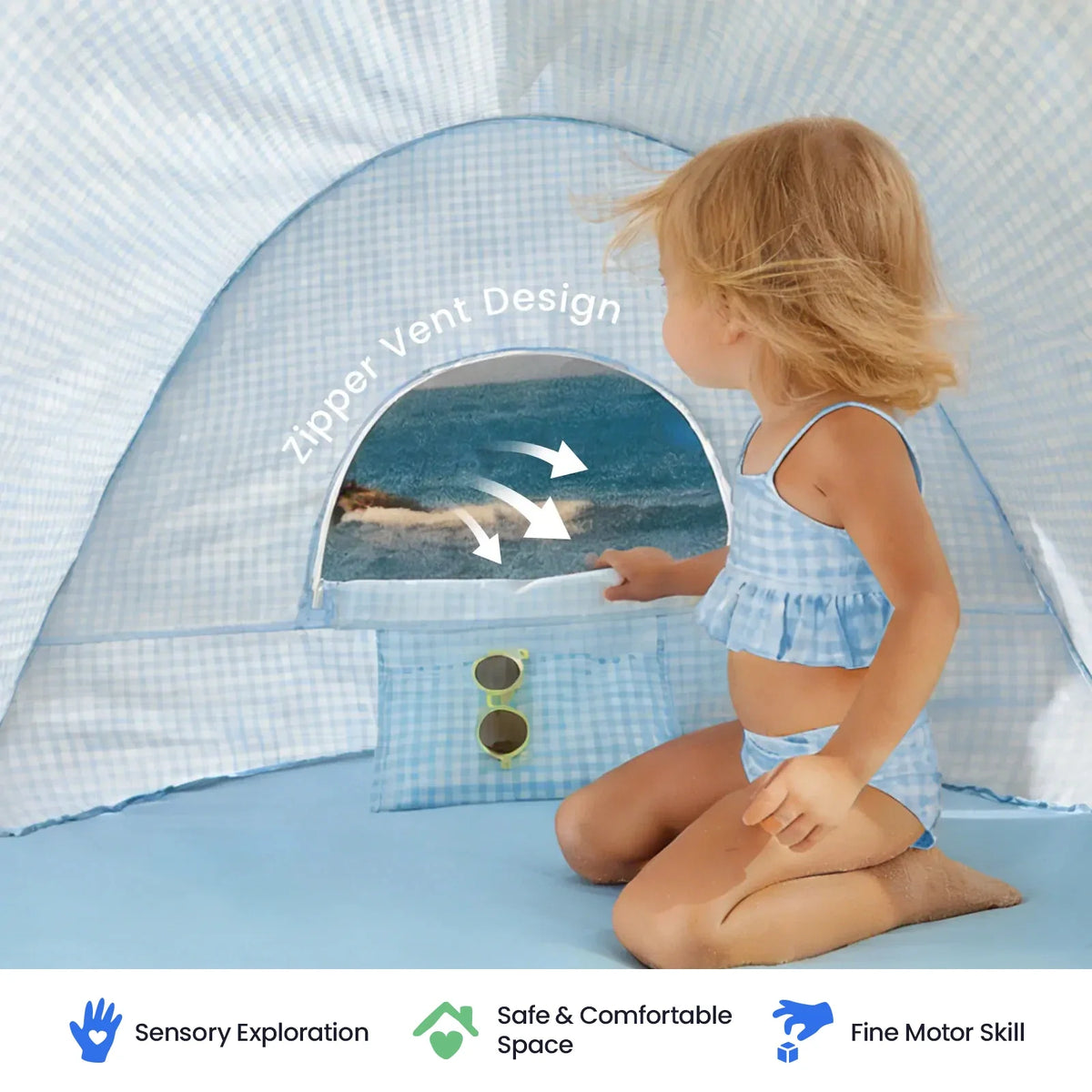 Beach Toy Tent Set