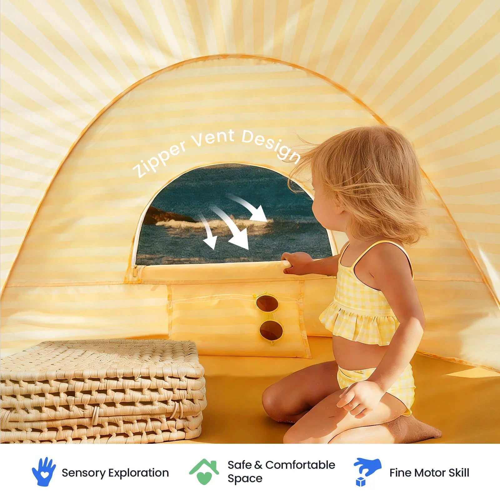 Beach Toy Tent Set