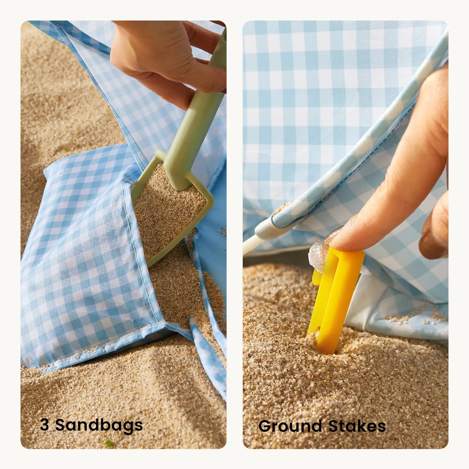 Beach Toy Tent Set