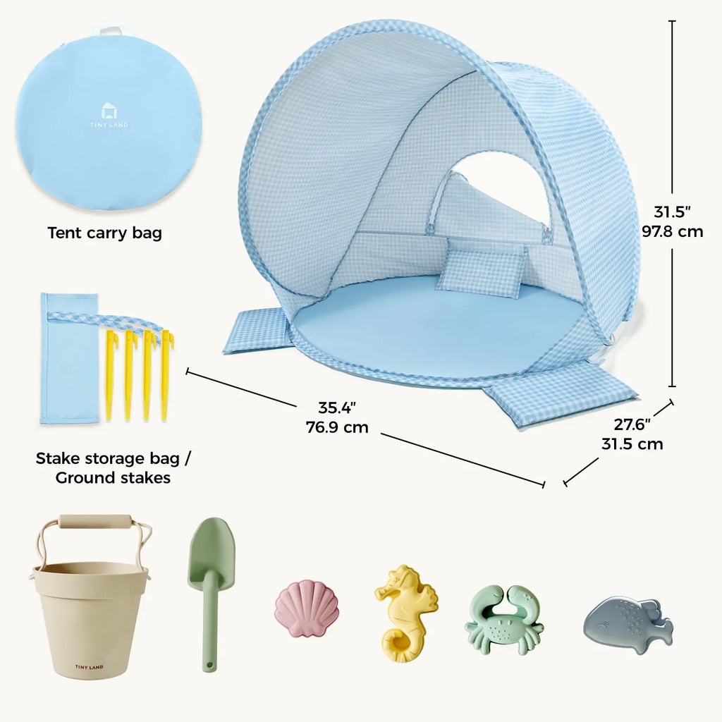 Beach Toy Tent Set