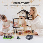 Black Dollhouse Gift Set