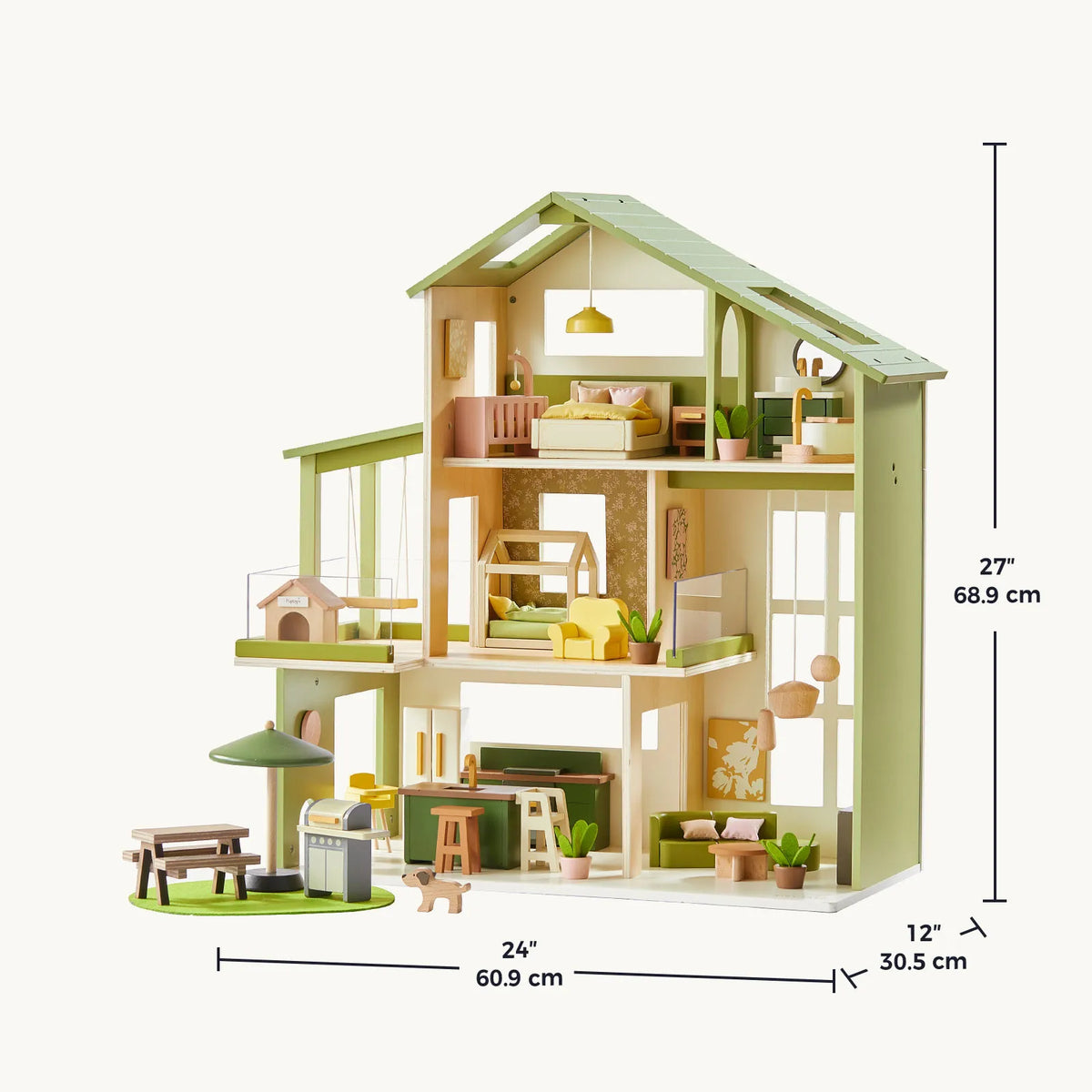 Sweetwood Color Dollhouse