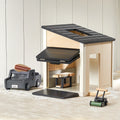 Wooden Dollhouse Garage
