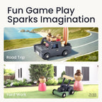 Wooden Dollhouse Garage